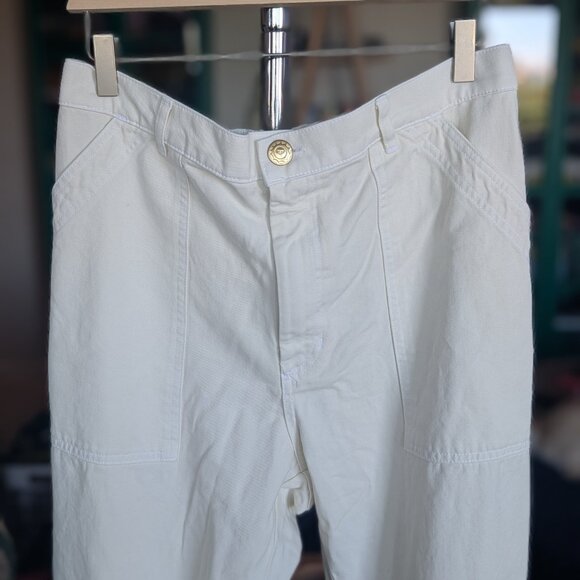 NEW Big Bud Press Work Pants in Vintage Tee White - Picture 3 of 3